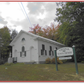 Town House, Vienna, Maine. Photo by author