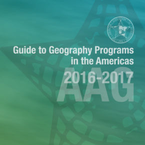 AAG Guide to Geography Programs