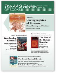 AAG Review of Books Spring cover Volume 6 Issue 2