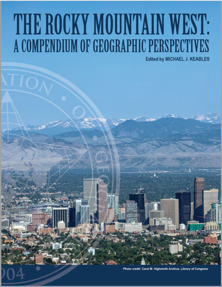 The Rocky Mountain West e-book cover showing Denver skyline with mountains in background