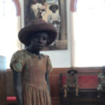 Image of The Children of Whitney, a series of sculptures created by artist Woodrow Nash in the Antioch Church