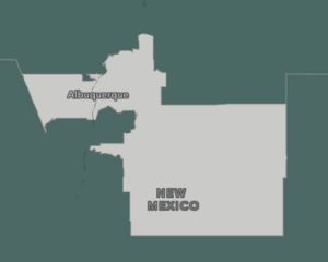 New Mexico’s 1st District has a compactness score of .26 (national average was .18).