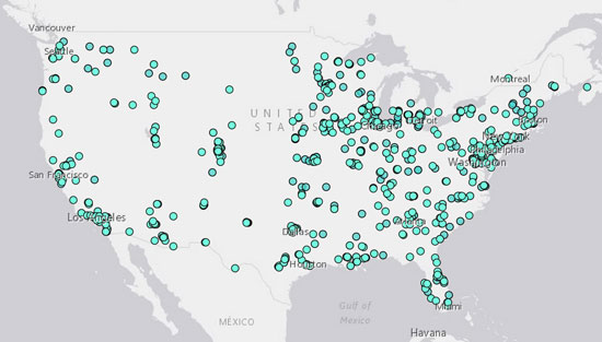 Aagp Project Map AAG at the Forefront of Geography Education Change - AAG