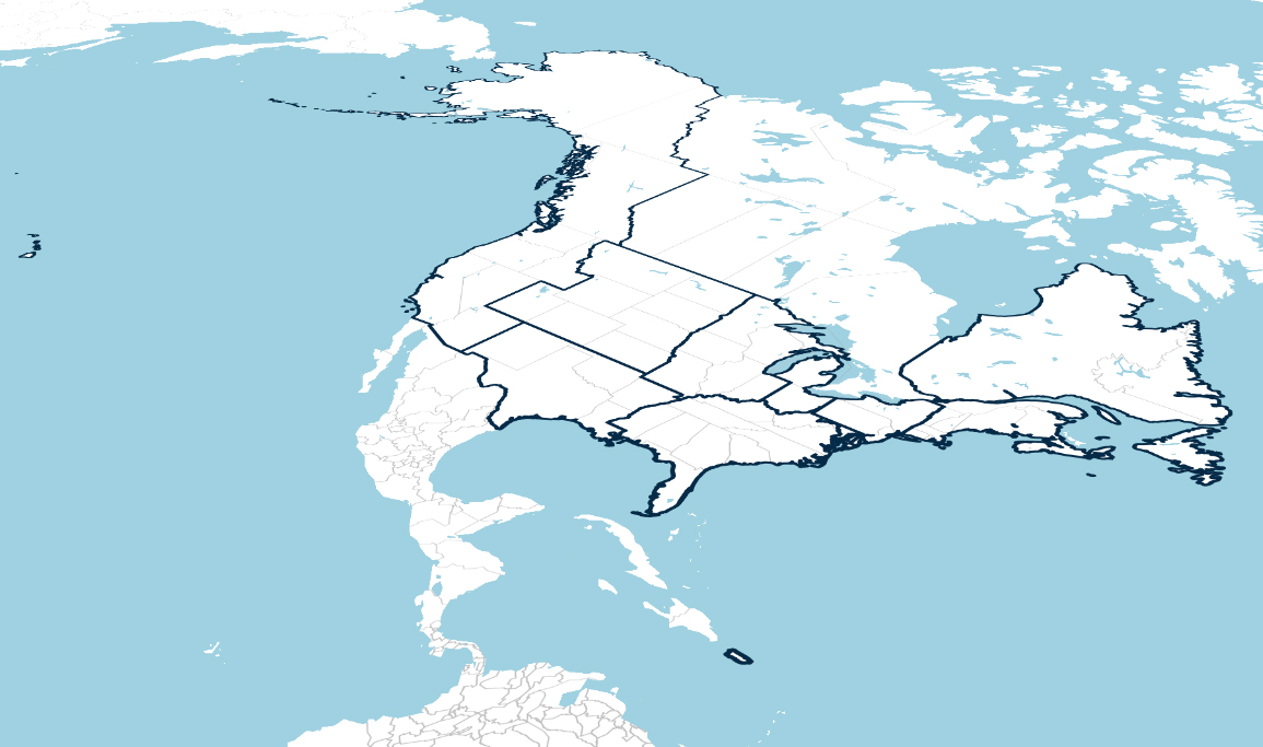 All Regional Divisions of The American Association of Geographers