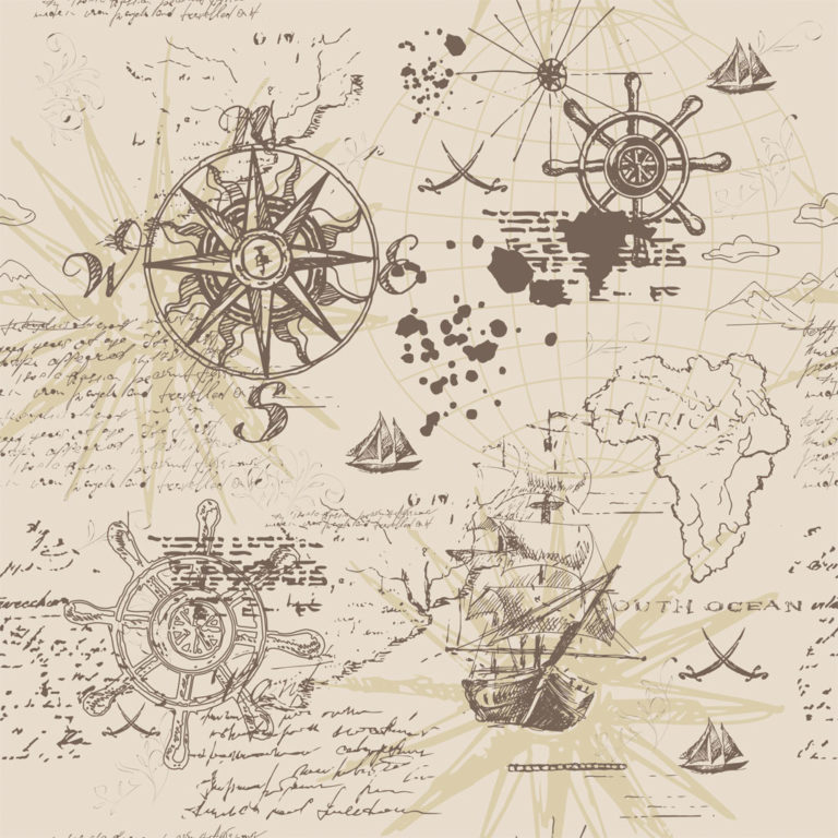shutterstock_1504256384 old map