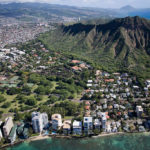 Aerial view of Waikiki Beach and Honolulu, Hawaii, by Carol M. Highsmith