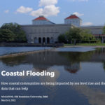 Screenshot of NOAA/NOS and Old Dominion University's Esri StoryMap on Coastal Flooding: How Coastal Communities are Being Impacted by Sea Level Rise and the Data that Can Help