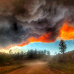 The 2020 Cameron Peak Fire in Colorado, the largest wildfire in the state’s history. Credit: Phil Millette, National Interagency Fire Center
