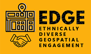 Ethnically Diverse Geospatial Engagement -EDGE - logo