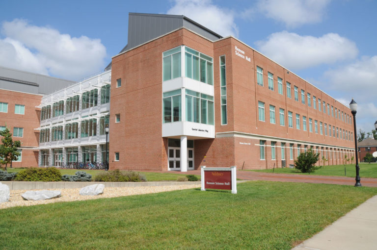 Photo of exterior of Salisbury University's Henson Science Hall