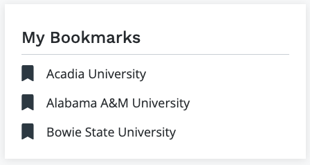 Guide bookmarks example