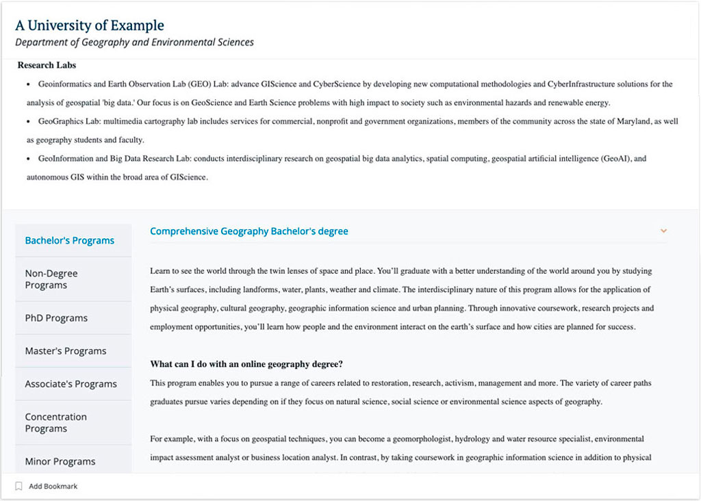 Screenshot showing expanded view of Guide premium card listing