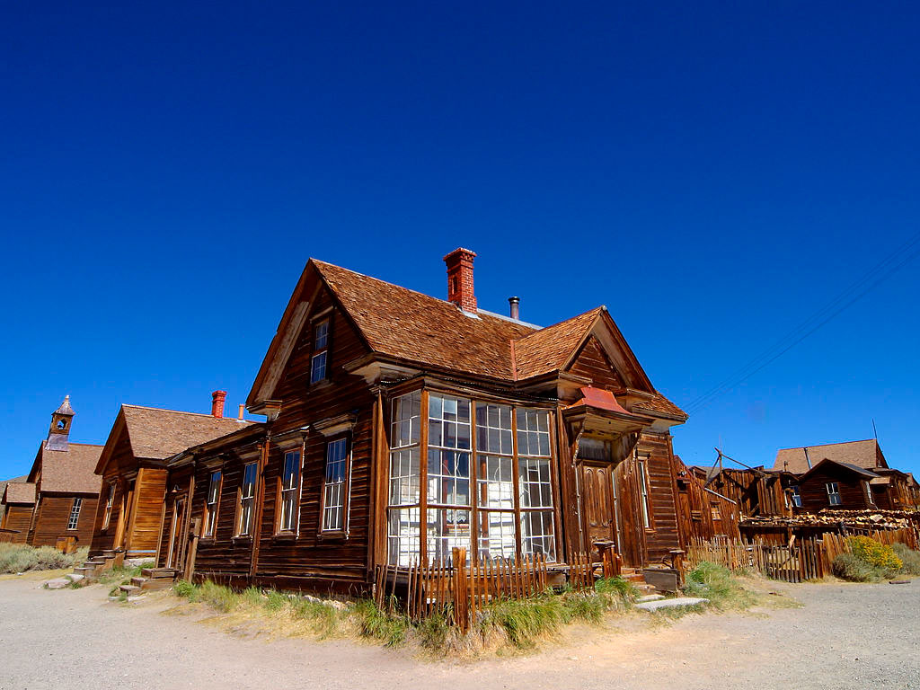 Exterior view of a building in Bodie, Calif. Credit: Jon Sullivan, Wikimedia Commons